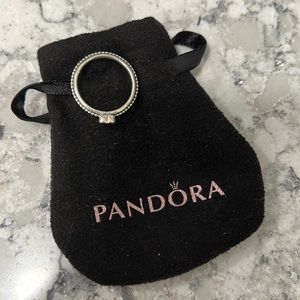 Pandora red heart ring